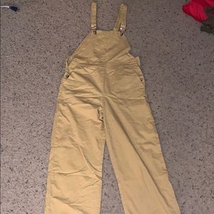 Nasty Gal yellow overalls!